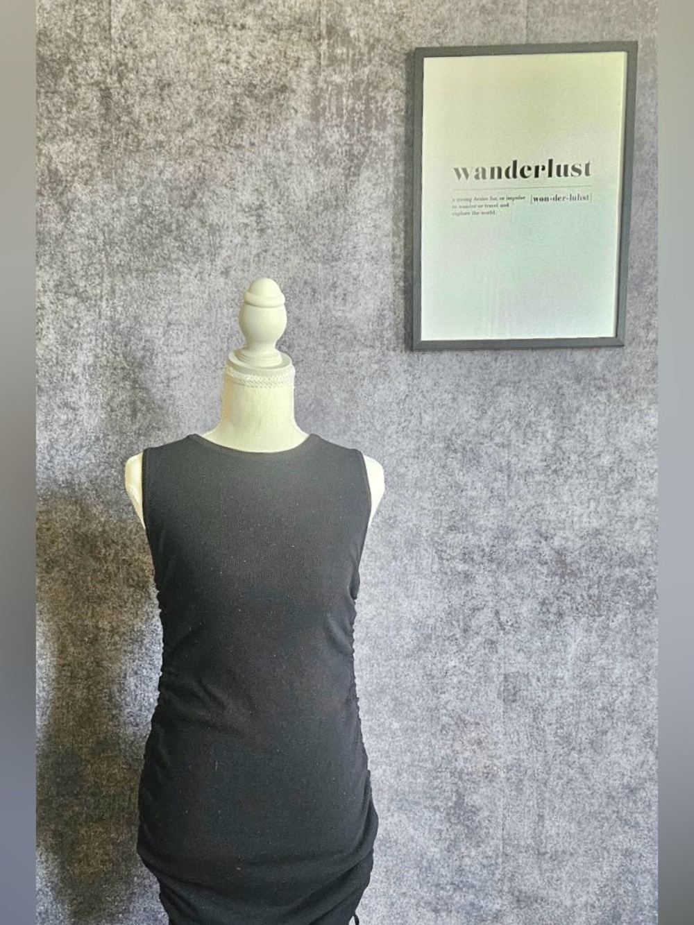 Lioness Black Sleeveless Tank